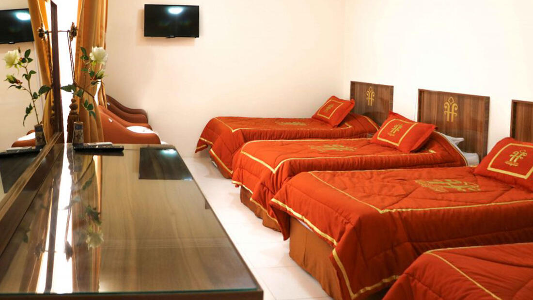 هتل فرهنگ یزد فضای داخلی اتاق ها