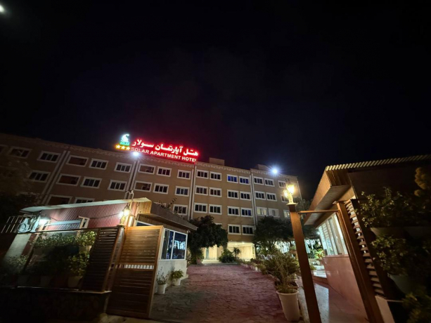 هتل آپارتمان سولار قشم نمای بیرونی هتل آپارتمان سولار قشم نمای بیرونی