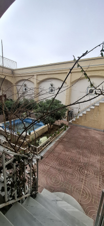 مهمانسرا بنیاد یزد فضای محوطه مهمانسرا بنیاد یزد فضای محوطه