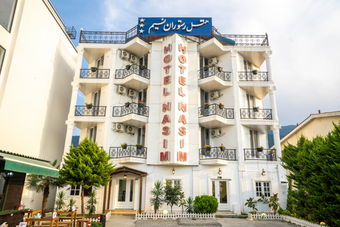 هتل نسیم نوشهر نمای بیرونی هتل نسیم نوشهر نمای بیرونی