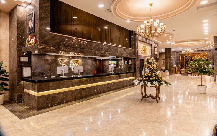 هتل ایران زمین مشهد لابی هتل ایران زمین مشهد لابی