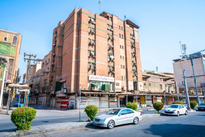 هتل ایران اهواز نمای بیرونی