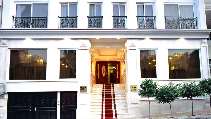 هتل آپارتمان مدیا تهران نمای بیرونی هتل آپارتمان مدیا تهران نمای بیرونی