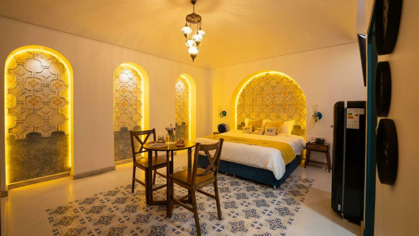 اقامتگاه سنتی عمارت هشتادوپنج تهران اتاق نیل اقامتگاه سنتی عمارت هشتادوپنج تهران اتاق نیل