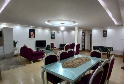 ویلا استخر سرپوشیده ابگرم دوخوابه فول نما داخل ویلا