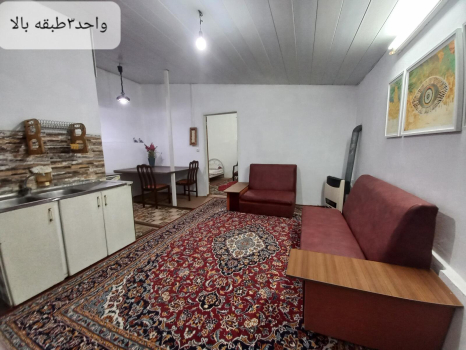 نمای کلی پذیرایی وآشپزخانه عکس جدید