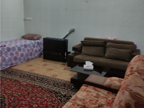 اقامتگاه دادیی واحد 35 متری (واحد ۲) اتاق پذیرایی