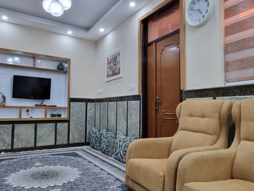 اتاق پذیرایی واحد یک خوابه ستاره درگهان