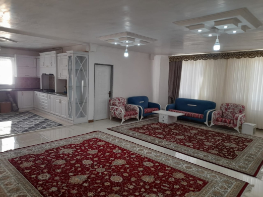 اتاق پذیرایی واحد دوخواب در غار علیصدر