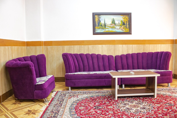 اتاق پذیرایی آپارتمان یک خوابه آپارتمانی لب دریا - واحد سوم