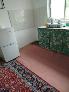 آشپزخانه ویلای دو خوابه مبله با ویو جنگل