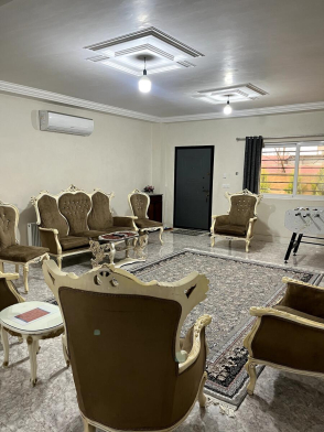 اتاق پذیرایی ویلای تک خوابه آرام