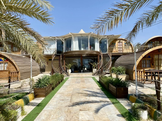 مجتمع گردشگری درسا بندر بوشهر فضای محوطه مجتمع گردشگری درسا بندر بوشهر فضای محوطه
