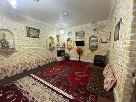 اتاق پذیرایی اقامتگاه بومگردی ممتاز آفتاب جنوب vip