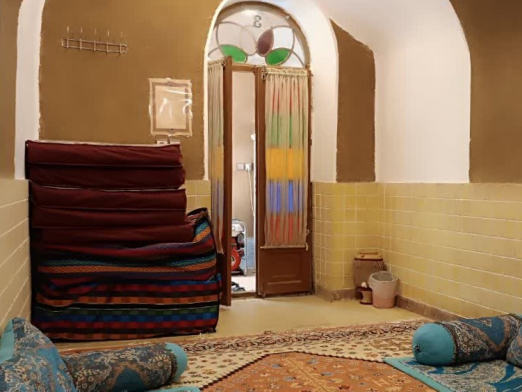داخل "اتاق (3)" مجموعه بومگردی ماه سلطان "اتاق 3 یا 4"