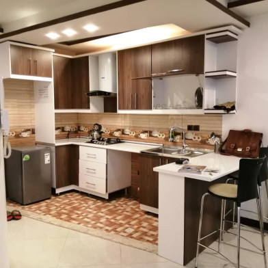 آشپزخانه آپارتمان یاس صفائیه واحد 1
