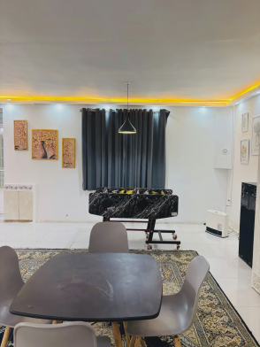 ویلا استخردار آبگرم یاس با فوتبال دستی