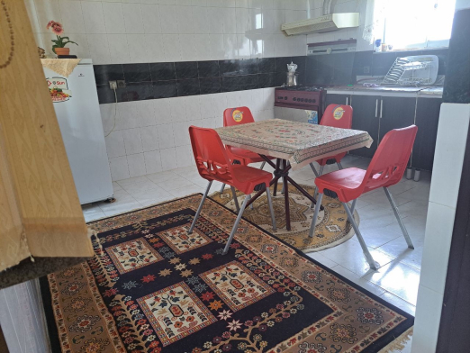 آشپزخانه ویلای دربست باغی با ویوی کوه و جنگل