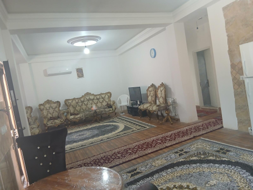 اتاق پذیرایی ویلای ۲خوابه درسنگر