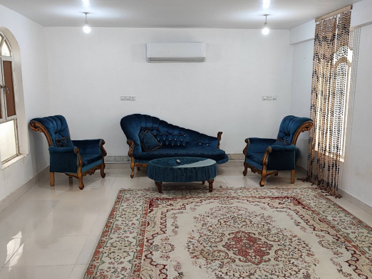 اتاق پذیرایی واحد دو خوابه در 15 كيلومتری دريا