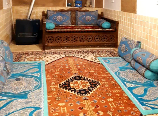 داخل "اتاق (3)" مجموعه بومگردی ماه سلطان "اتاق 3 یا 4"