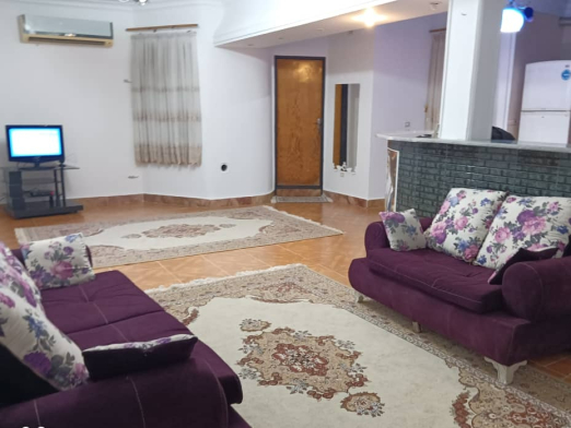 اتاق پذیرایی ویلا چالوس ویلا سرسبز سه خوابه رضا نژاد