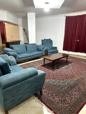 اتاق پذیرایی واحد آپارتمانی تک خواب طبقه دوم ( 1 )