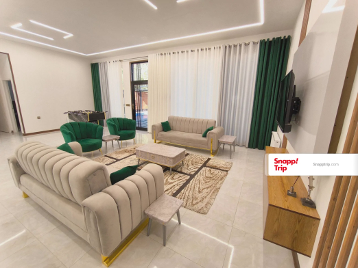 ویلا استخردار آبگرم گلستان با فوتبال دستی