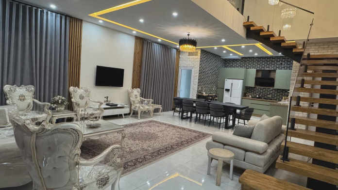 ویلا استخردار آبگرم لاکچری زیتون با جکوزی