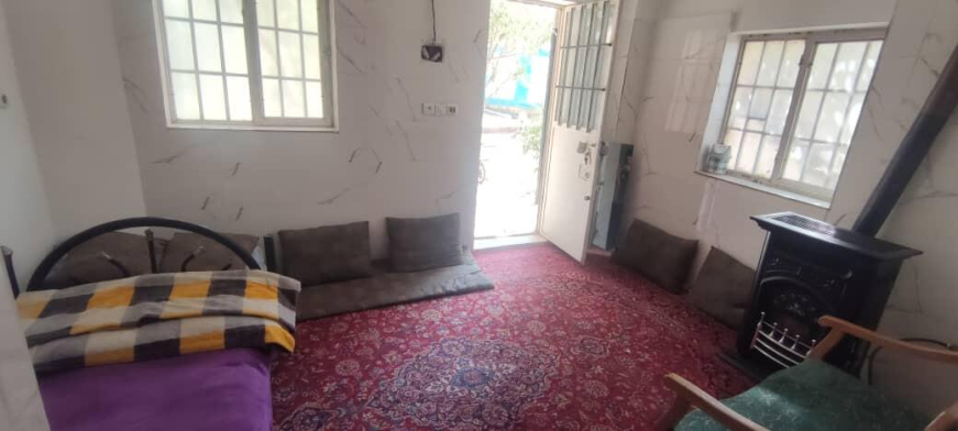 اتاق پذیرایی اقامتگاه بومگردی پردیس صحرا "واحد ۱"
