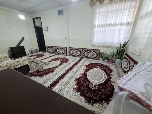 اتاق پذیرایی واحد یک خوابه نسا