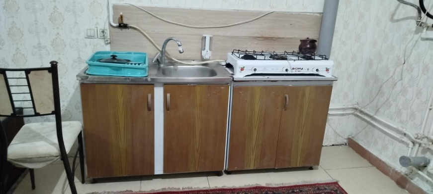 آشپزخانه اقامتگاه خزر "واحد ۵تخته