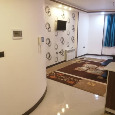 اتاق پذیرایی آپارتمان یاس صفائیه واحد 1