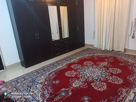 اتاقخواب واحد آپارتمان دو خواب با دسترسی مطلوب