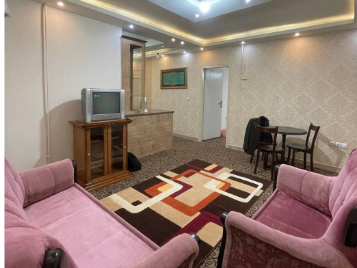 اتاق پذیرایی آپارتمان خانه مبله کوهسار