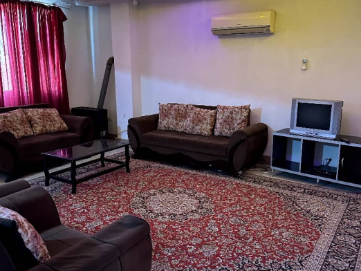 اتاق پذیرایی واحد آپارتمانی تک خواب در طبقه دوم ( 2 )