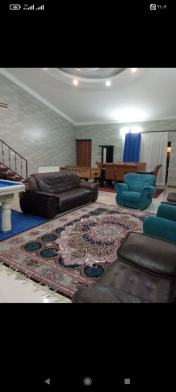 اتاق پذیرایی ویلای 3 خوابه در سرخرود