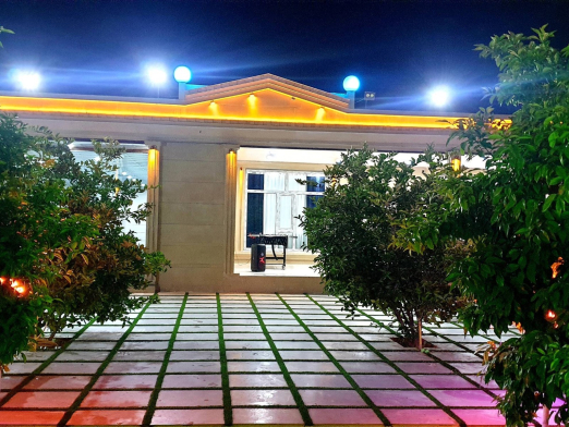 نمای ساختمان ویلا استخر سالنی