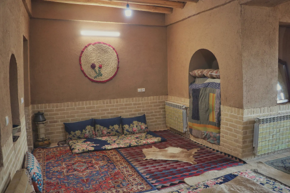 ویلا قنات ابراهیم آباد (اتاق خونه بر آفتاب)