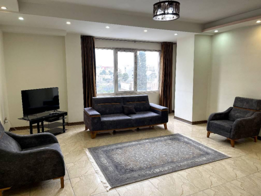 اتاق پذیرایی هتل آپارتمان خیابان زند با صبحانه رایگان