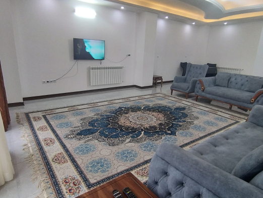 اتاق پذیرایی واحد دو خوابه رو به دریا "طبقه 1"