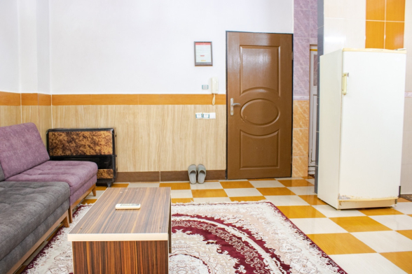 اتاق پذیرایی آپارتمان یک خوابه آپارتمانی لب دریا - واحد دوم