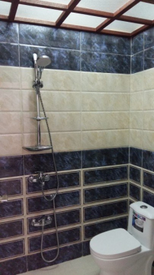 سرویس بهداشتی ویلای ساحلی دوخوابه