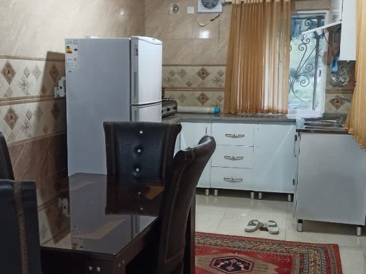 آشپزخانه ویلای دنج آسمان، نزدیک پارک جنگلی جوارم