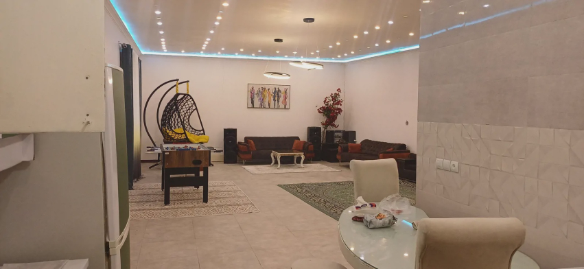 ویلا باغ رضا با فوتبال دستی
