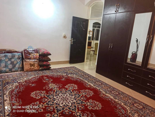 اتاقخواب واحد آپارتمان دو خواب با دسترسی مطلوب