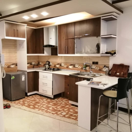 آشپزخانه آپارتمان یاس صفائیه واحد 3