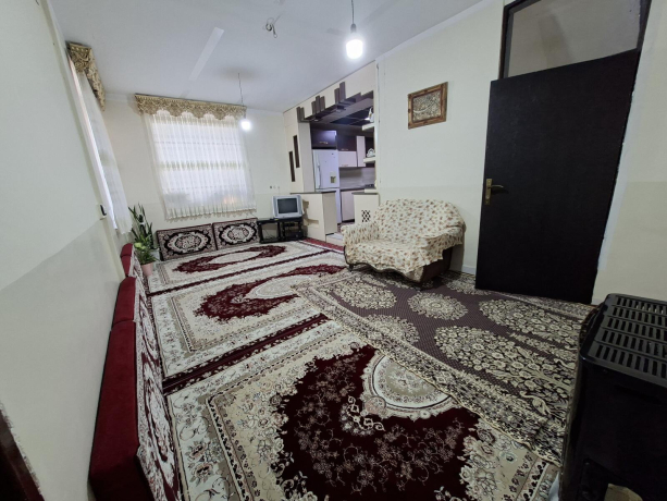 اتاق پذیرایی واحد یک خوابه نسا