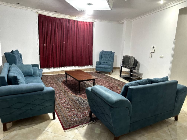 اتاق پذیرایی واحد آپارتمانی تک خواب طبقه دوم ( 1 )