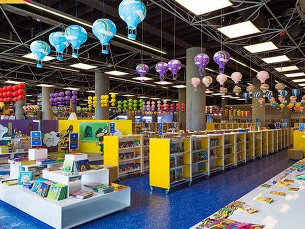 معرفی بخشهای مختلف باغ کتاب تهران